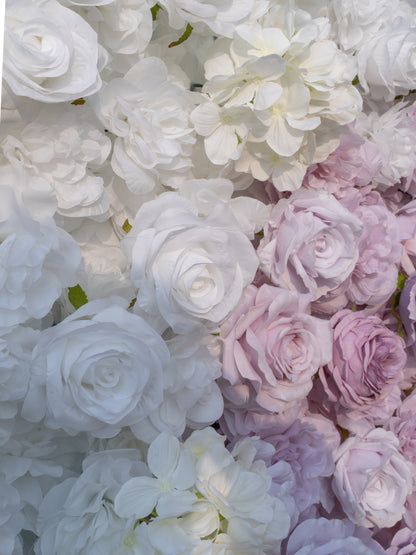 Maira: 3D Fabric Artificial Zip Up Curtain Flower Wall For Wedding and Events Decoration