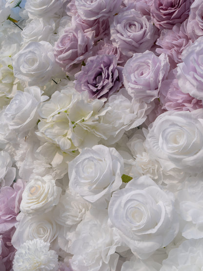 Maira: 3D Fabric Artificial Zip Up Curtain Flower Wall For Wedding and Events Decoration