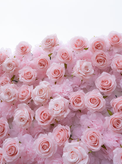 Margot: 3D Fabric Artificial Zip Up Curtain Flower Wall For Wedding and Events Decoration