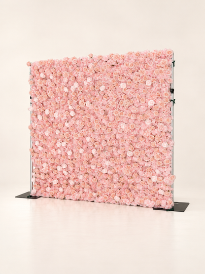 Maura: 3D Fabric Artificial Zip Up Curtain Flower Wall For Wedding and Events Decoration