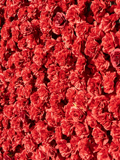 Mavis: 3D Fabric Artificial Zip Up Curtain Flower Wall For Wedding and Events Decoration