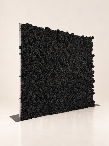Maxine: 3D Fabric Artificial Zip Up Curtain Flower Wall For Wedding and Events Decoration