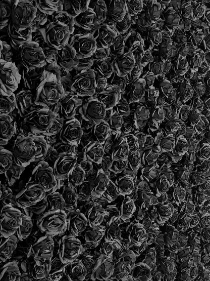 Maxine: 3D Fabric Artificial Zip Up Curtain Flower Wall For Wedding and Events Decoration