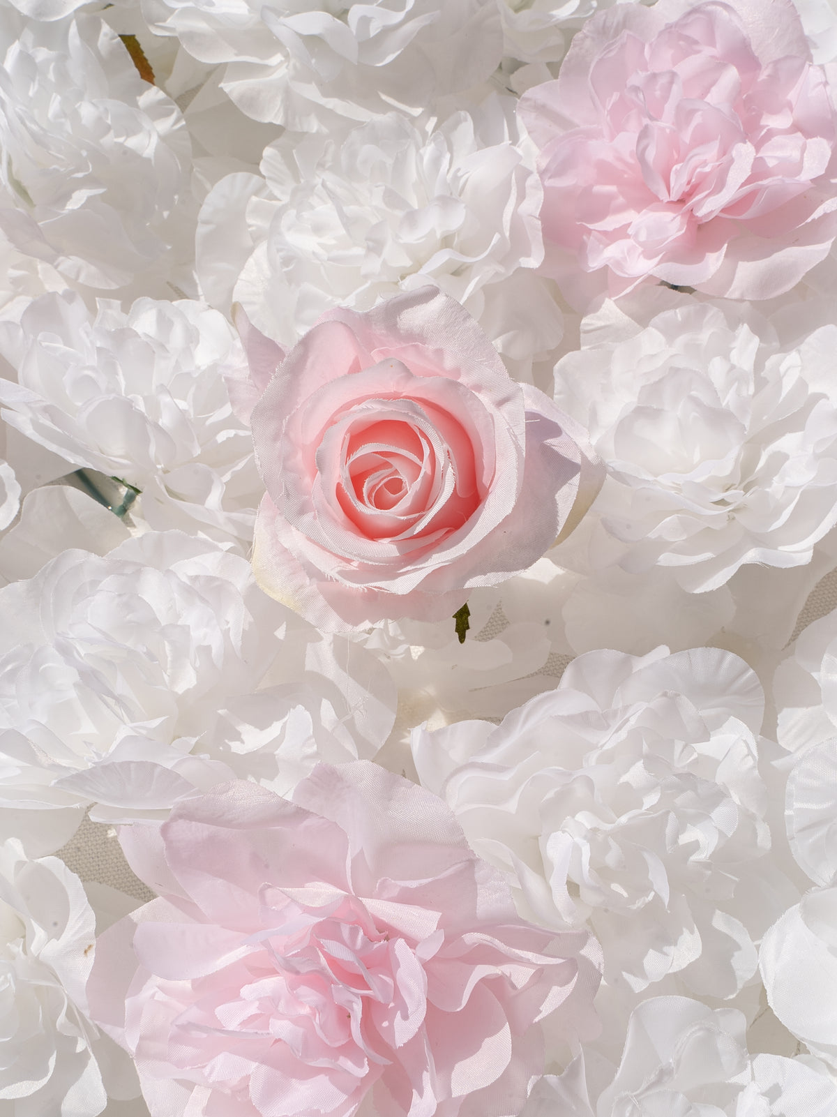 Meryl: 3D Fabric Artificial Zip Up Curtain Flower Wall For Wedding and Events Decoration