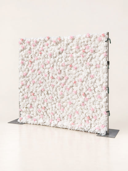 Meryl: 3D Fabric Artificial Zip Up Curtain Flower Wall For Wedding and Events Decoration