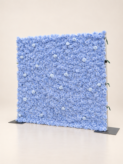 Mika: 3D Fabric Artificial Zip Up Curtain Flower Wall For Wedding and Events Decoration
