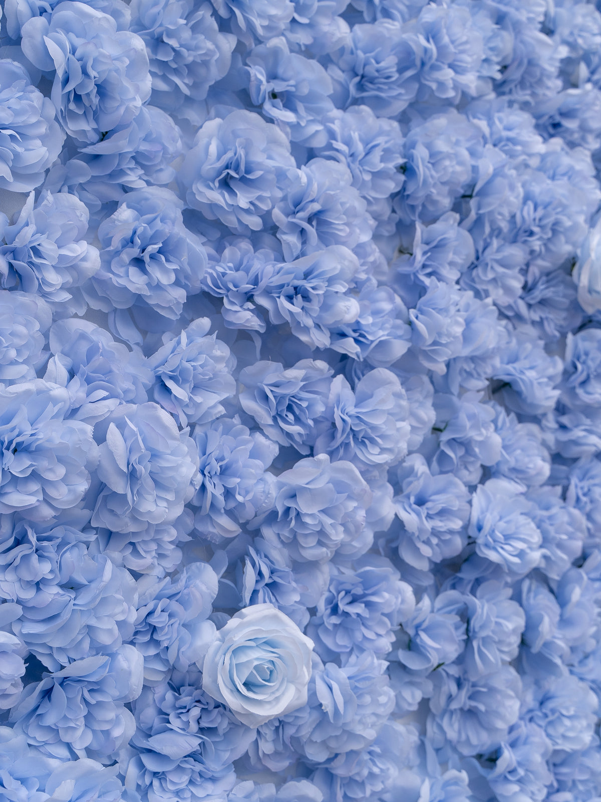 Mika: 3D Fabric Artificial Zip Up Curtain Flower Wall For Wedding and Events Decoration