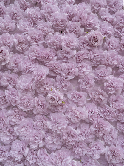 Mila: 3D Fabric Artificial Zip Up Curtain Flower Wall For Wedding and Events Decoration