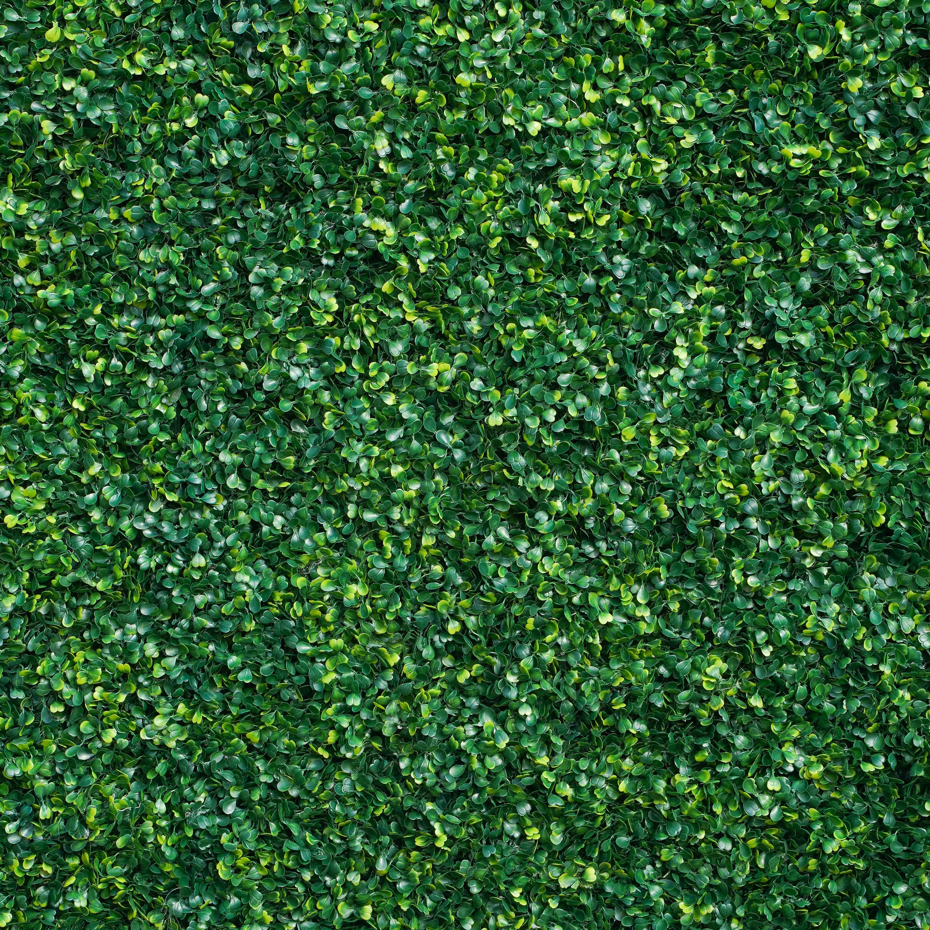 Milan: Fabric Artificial rolling up curtain green flower wall(In Us Stock)