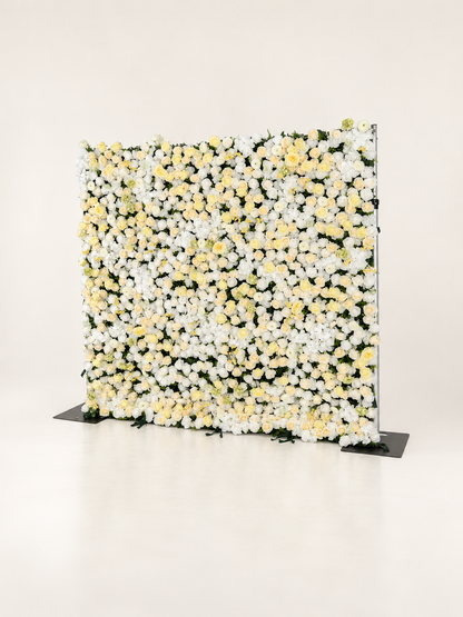 Minna: 4D Fabric Artificial Zip Up Curtain Flower Wall For Wedding and Events Decoration