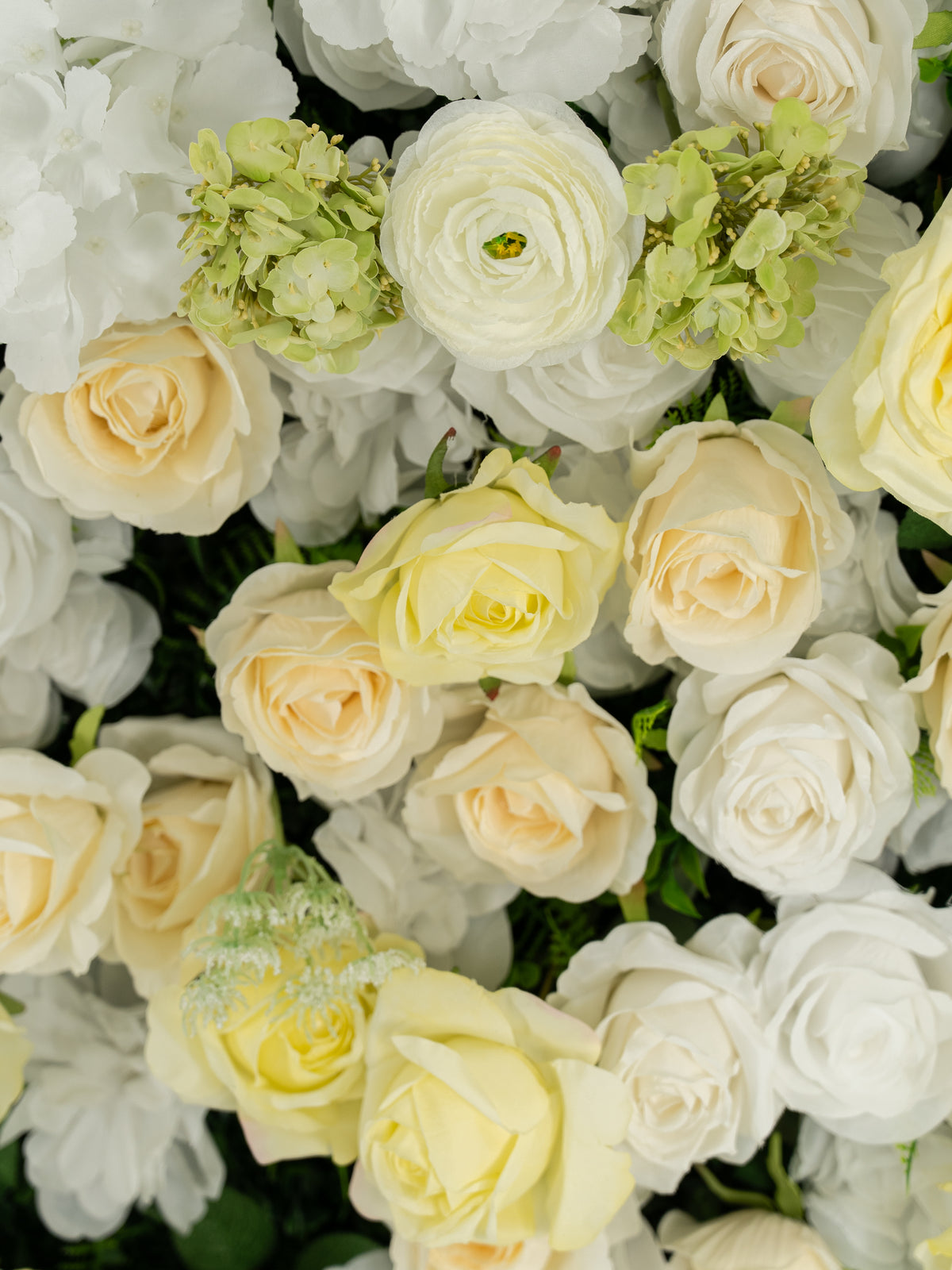 Minna: 4D Fabric Artificial Zip Up Curtain Flower Wall For Wedding and Events Decoration