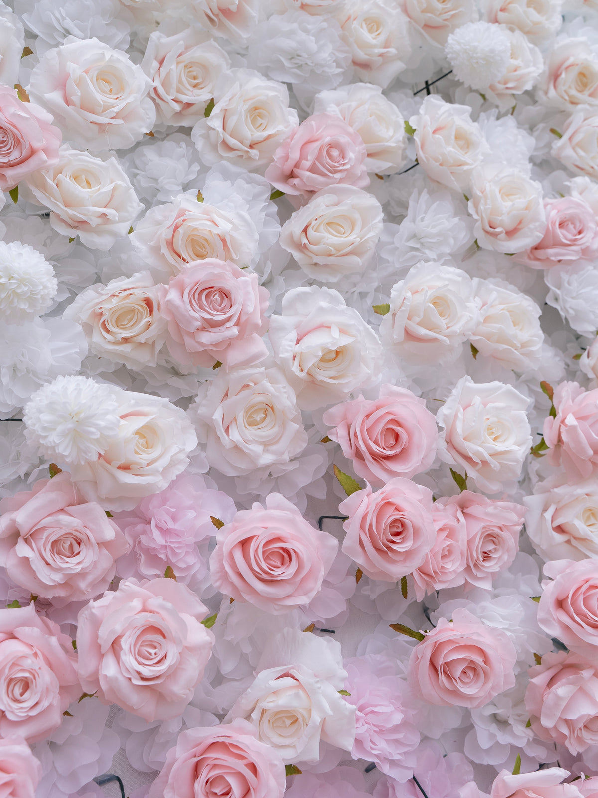 Miro: 3D Fabric Artificial Zip Up Curtain Flower Wall For Wedding and Events Decoration