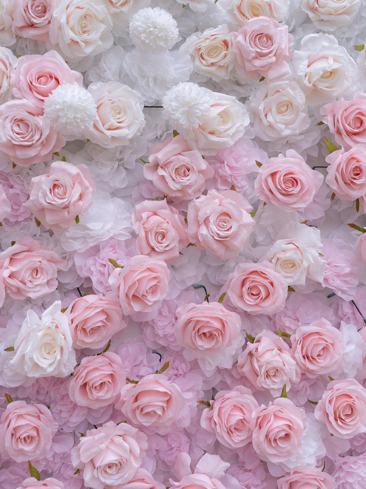 Miro: 3D Fabric Artificial Zip Up Curtain Flower Wall For Wedding and Events Decoration