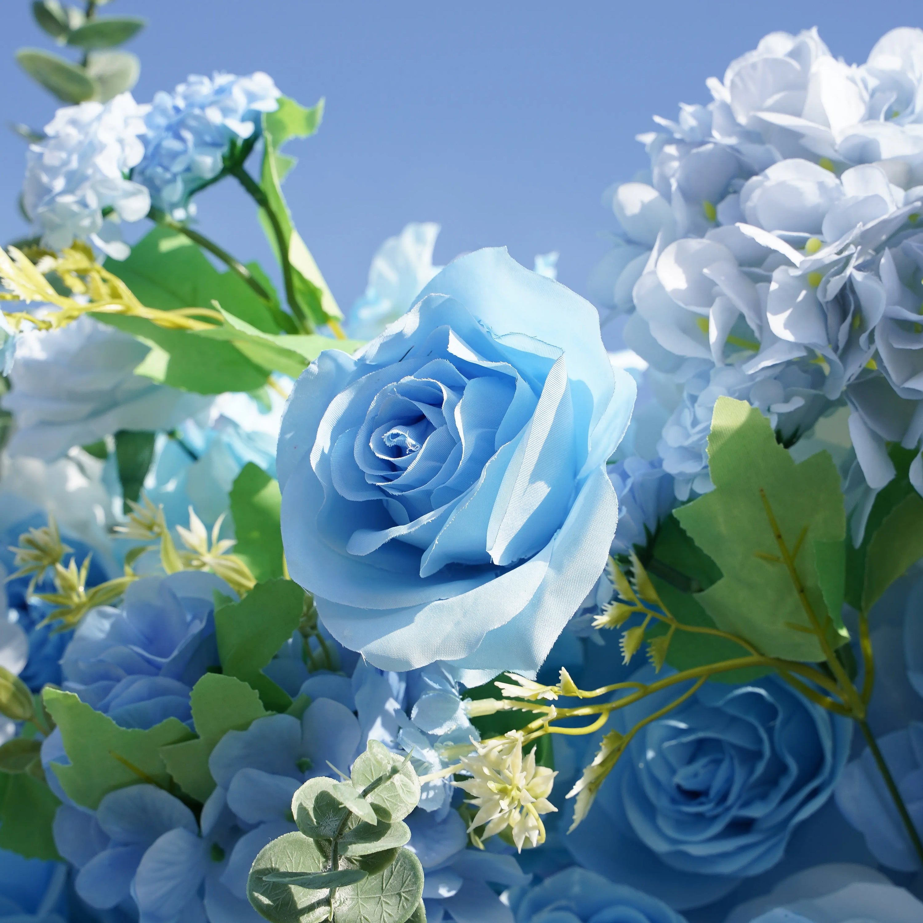 Molly：5D Fabric Artificial rolling up curtain flower wall (Ready to ship)