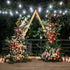 This wooden wedding arch is made of high quality wood for durability. The pentagonal design of the arch is elegant and beautiful, adding a romantic touch to your wedding. Can accommodate various venues. The arches are easy to assemble and disassemble and are reusable.