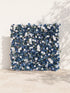 Novlyn 5D Fabric Artificial rolling up curtain flower wall — front view