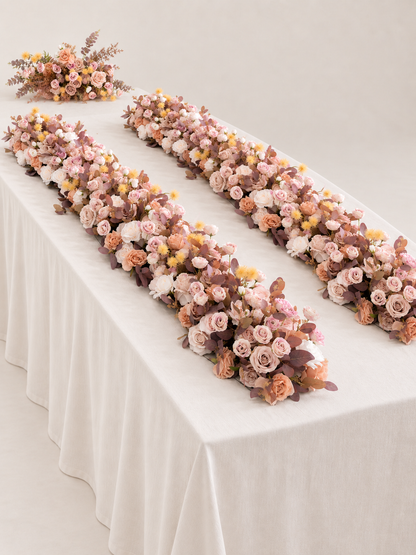 Vera Wedding Reception Package:Wedding Welcome Flower(1 Pc) and LongTable Centerpiece (2 Pcs)
