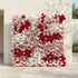 Pearlora:Luxury 5D Wedding Flower wall with White&Pink&Red Roses for Wedding&Event Decor pearlora front