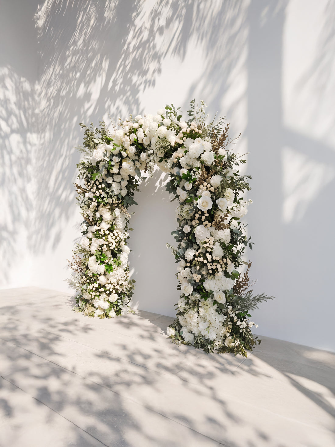 Pearlviane Luxury Door Shaped Flower Arch with Frame for Wedding Party Event Backdrop Decoration — right view