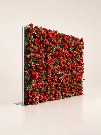 Delphine: 3D Fabric Artificial Zip Up Curtain Flower Wall For Wedding and Events Decoration