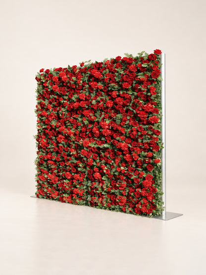 Delphine: 3D Fabric Artificial Zip Up Curtain Flower Wall For Wedding and Events Decoration
