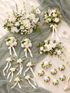 Galia – Wedding Party Package in Cloud White