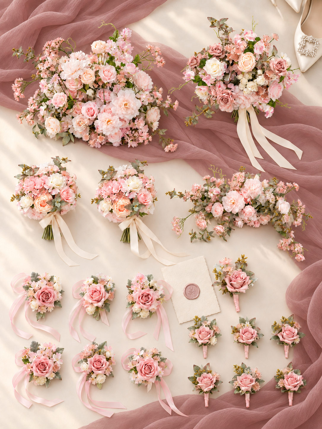 Gianna – Wedding Party Package in Blush