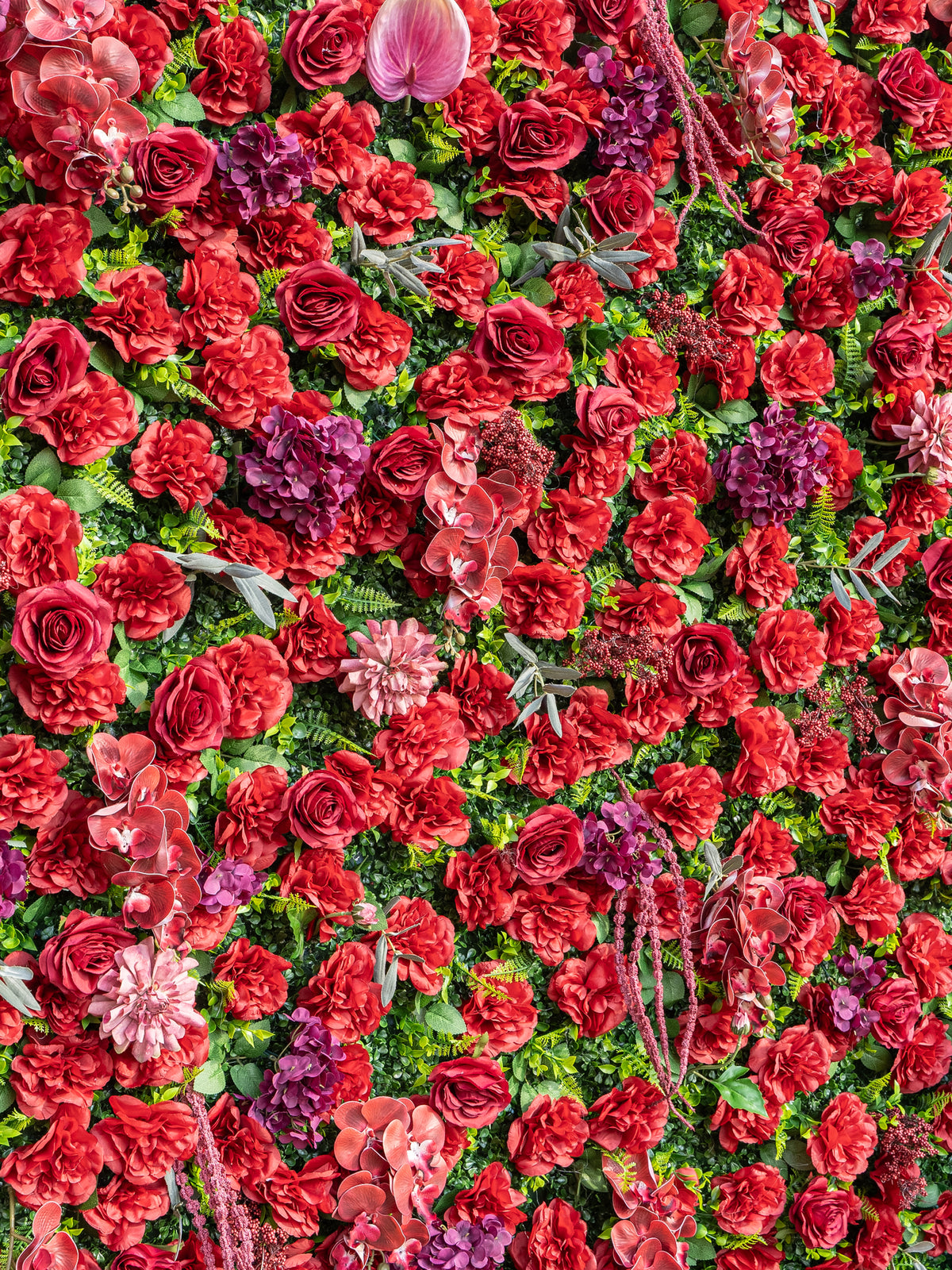 Ranya: 3D Fabric Artificial Zip Up Curtain Flower Wall For Wedding and Events Decoration