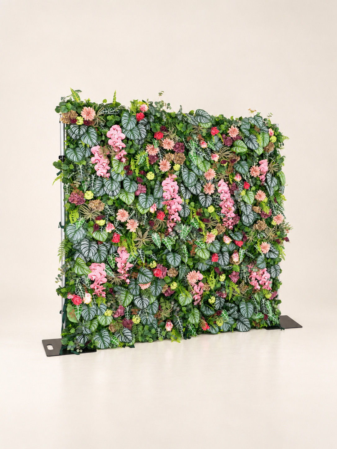 Regina: 5D Fabric Artificial Zip Up Curtain Flower Wall For Wedding and Events Decoration