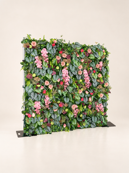 Regina: 5D Fabric Artificial Zip Up Curtain Flower Wall For Wedding and Events Decoration