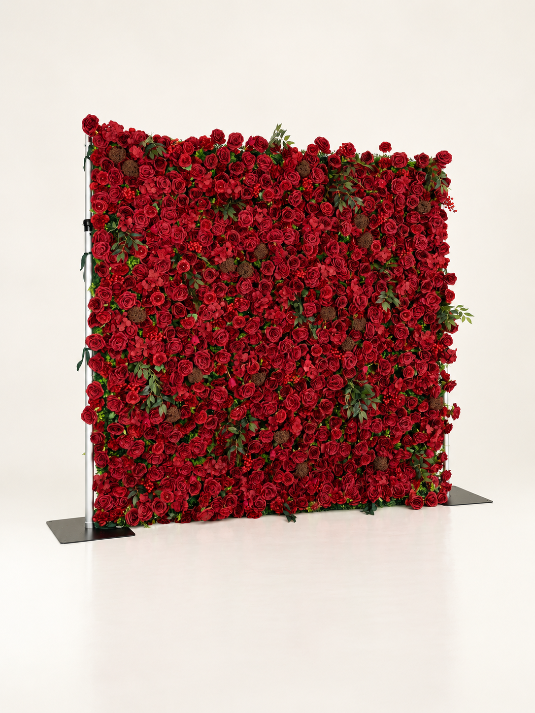 Roma: 4D Fabric Artificial Zip Up Curtain Flower Wall For Wedding and Events Decoration
