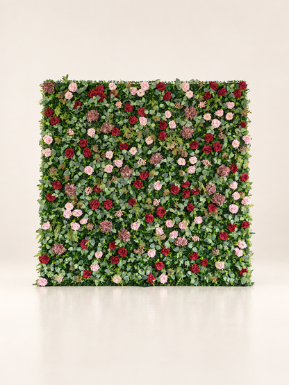 Rumi: 5D Fabric Artificial Zip Up Curtain Flower Wall For Wedding and Events Decoration