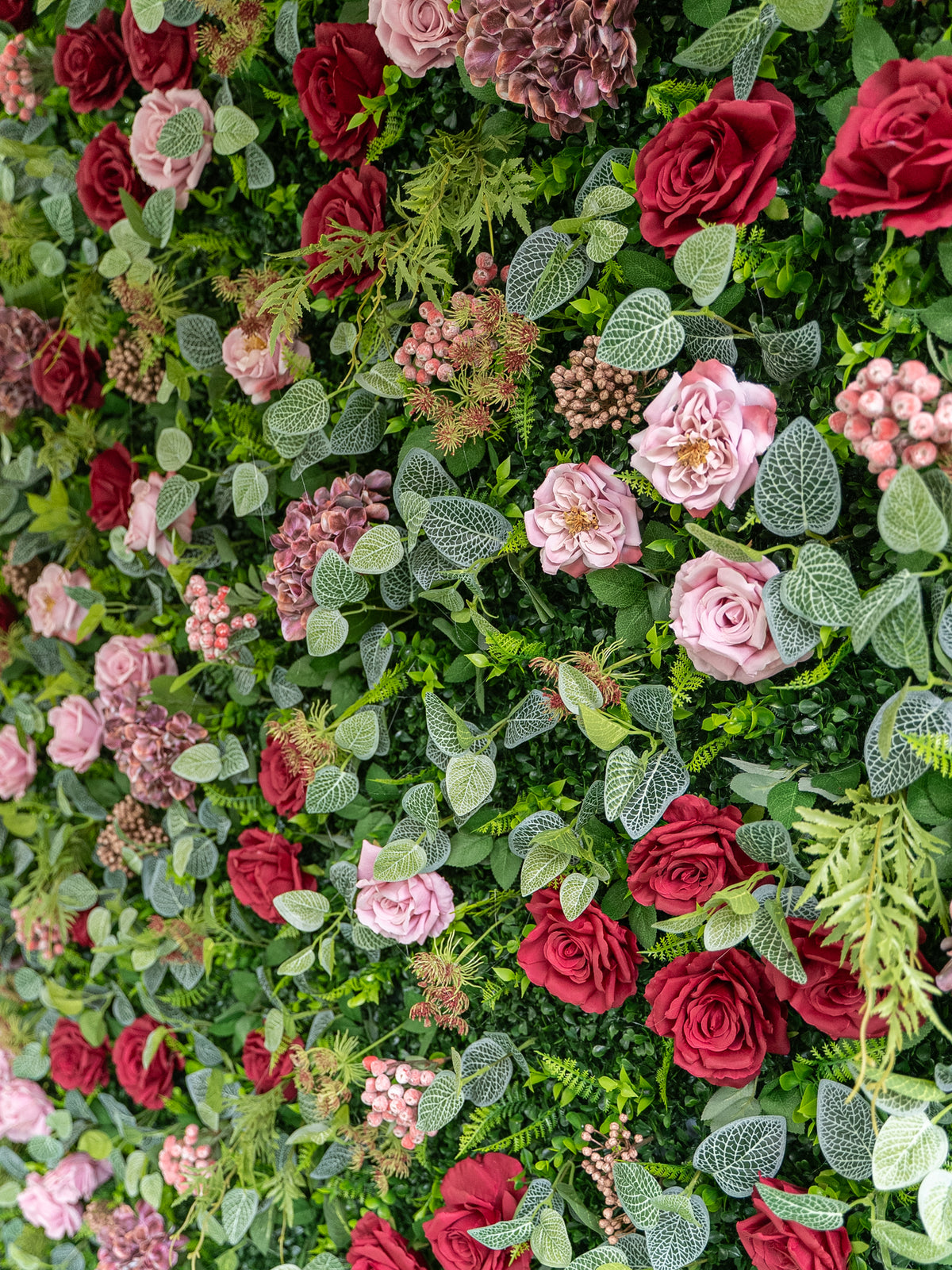 Rumi: 5D Fabric Artificial Zip Up Curtain Flower Wall For Wedding and Events Decoration