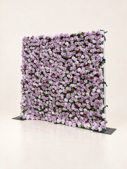 Runa: 3D Fabric Artificial Zip Up Curtain Flower Wall For Wedding and Events Decoration