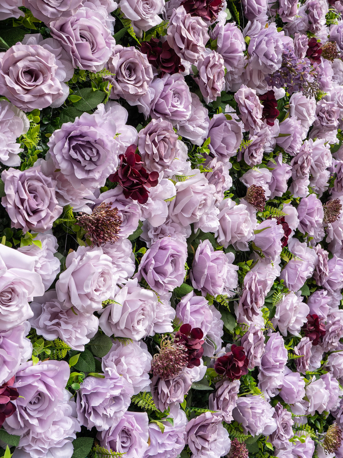 Runa: 3D Fabric Artificial Zip Up Curtain Flower Wall For Wedding and Events Decoration