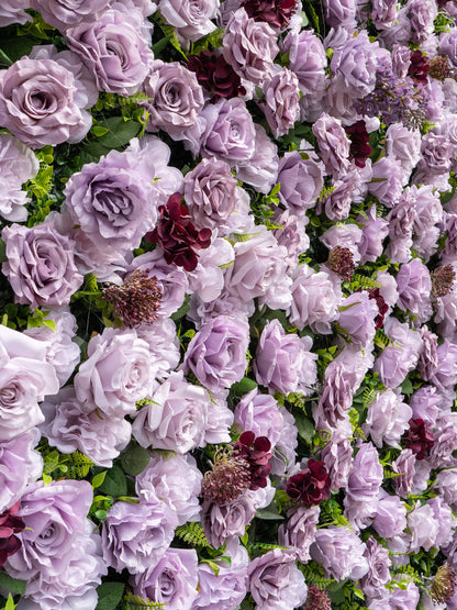 Runa: 3D Fabric Artificial Zip Up Curtain Flower Wall For Wedding and Events Decoration