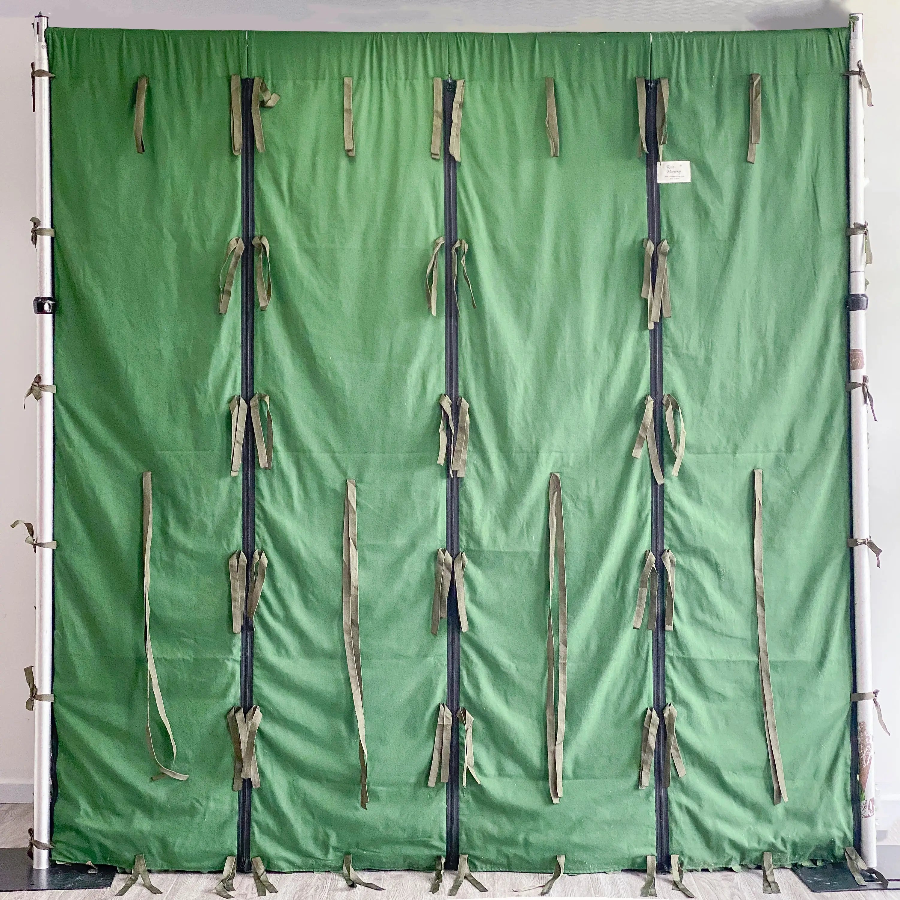 Sabrina：5D Garden Series New Fabric Artificial rolling up curtain flower wall