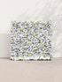 Selloria 5D Fabric Artificial rolling up curtain flower wall — front view