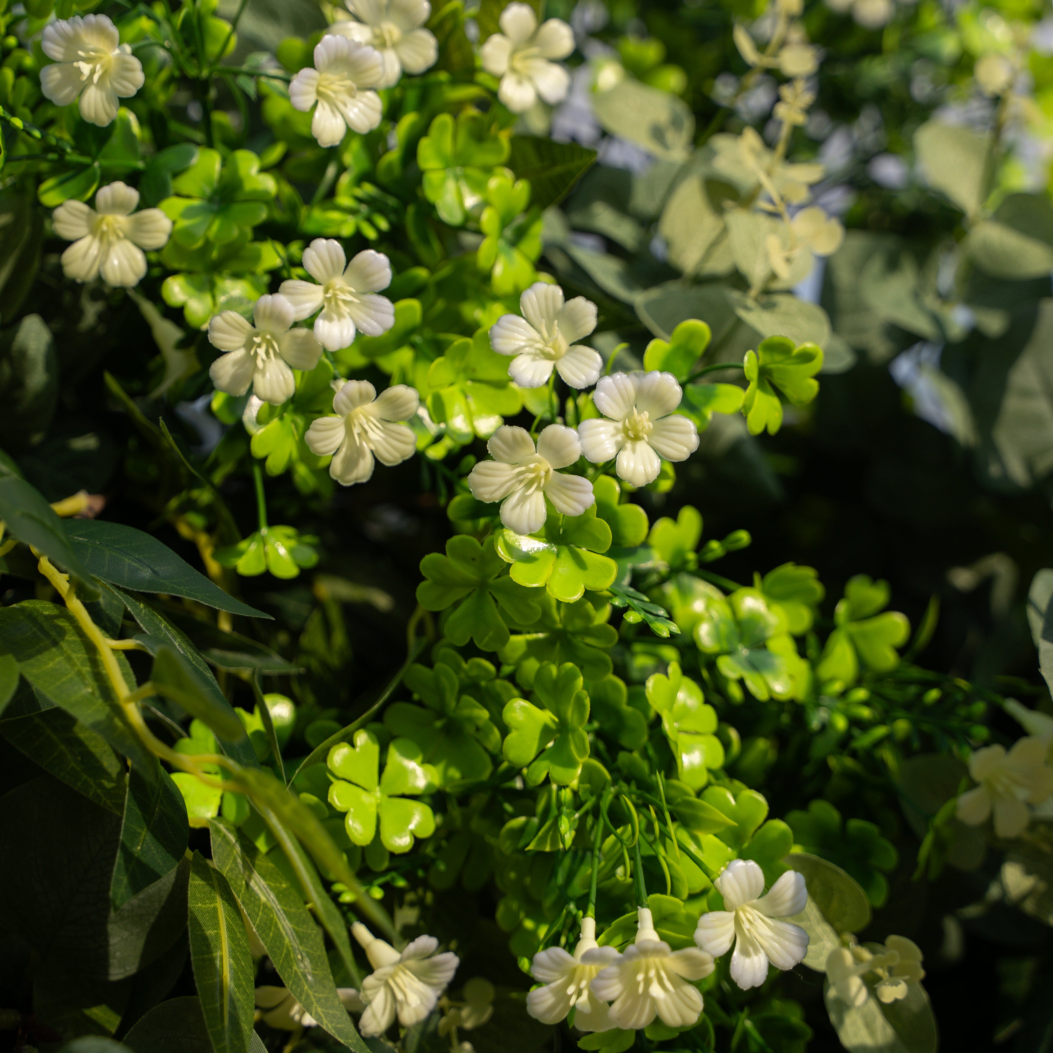 Shamrock:  St. Patrick’s Day Decor Flower Arch for Background Decoration Wedding and Party  (Including Frame)