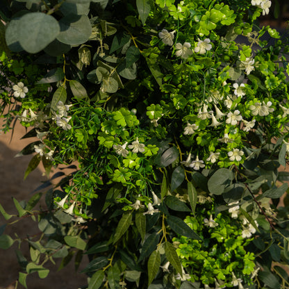 Shamrock:  St. Patrick’s Day Decor Flower Arch for Background Decoration Wedding and Party  (Including Frame)
