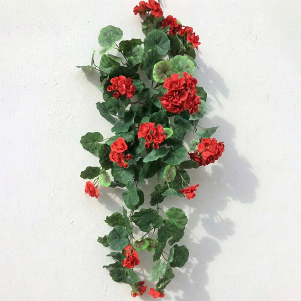 12-Inch Artificial crabapple blossoms with green leaves for wall hanging