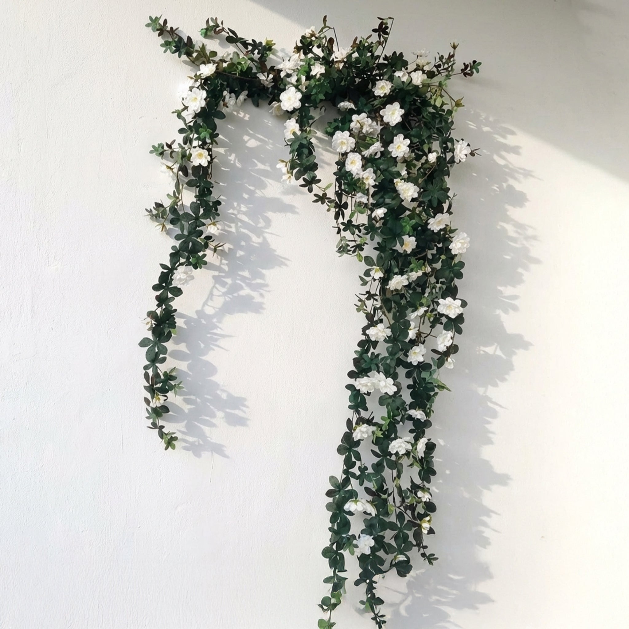 78-Inch Artificial 78-Inch Artificial Kapok Flower Hanging Vine – Lush Faux Greenery for Wall Window, and Home Decor"Flower Hanging Vine – Lush Faux Greenery for Wall, Window, and Home Decor"