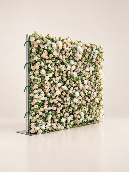 Evanthe: 3D Fabric Artificial Zip Up Curtain Flower Wall For Wedding and Events Decoration