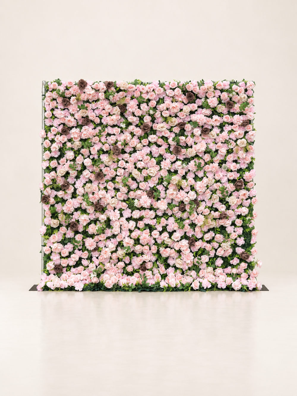 Solenne: 3D Fabric Artificial Zip Up Curtain Flower Wall For Wedding and Events Decoration