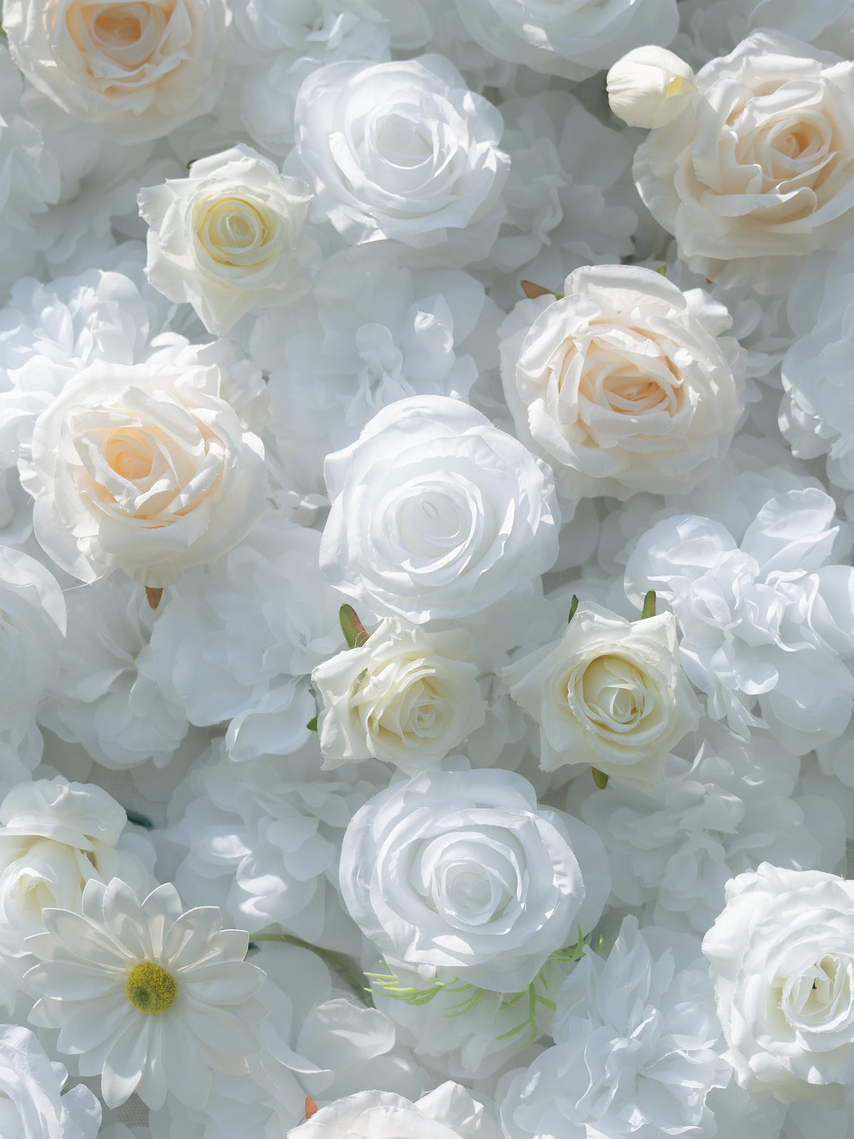 Posie: 3D Fabric Artificial Zip Up Curtain Flower Wall For Wedding and Events Decoration