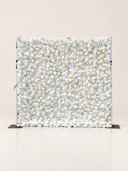 Posie: 3D Fabric Artificial Zip Up Curtain Flower Wall For Wedding and Events Decoration