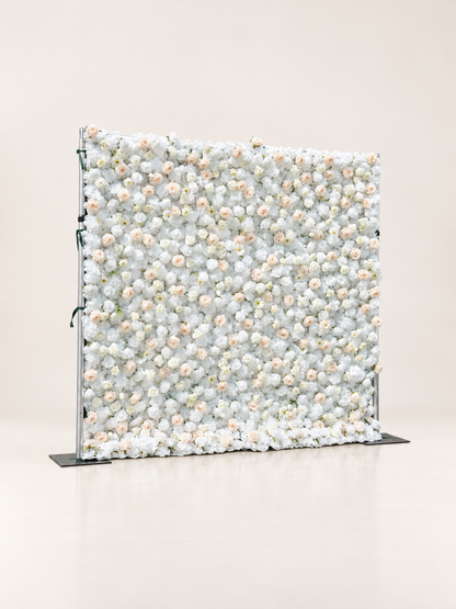 Posie: 3D Fabric Artificial Zip Up Curtain Flower Wall For Wedding and Events Decoration