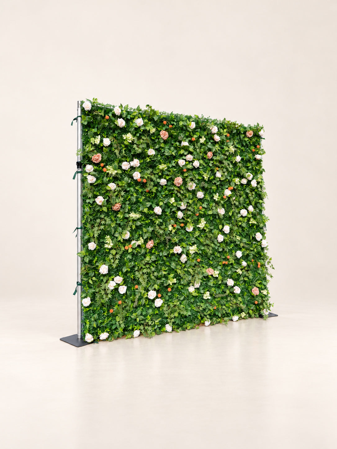 Valesa: 3D Fabric Artificial Zip Up Curtain Flower Wall For Wedding and Events Decoration