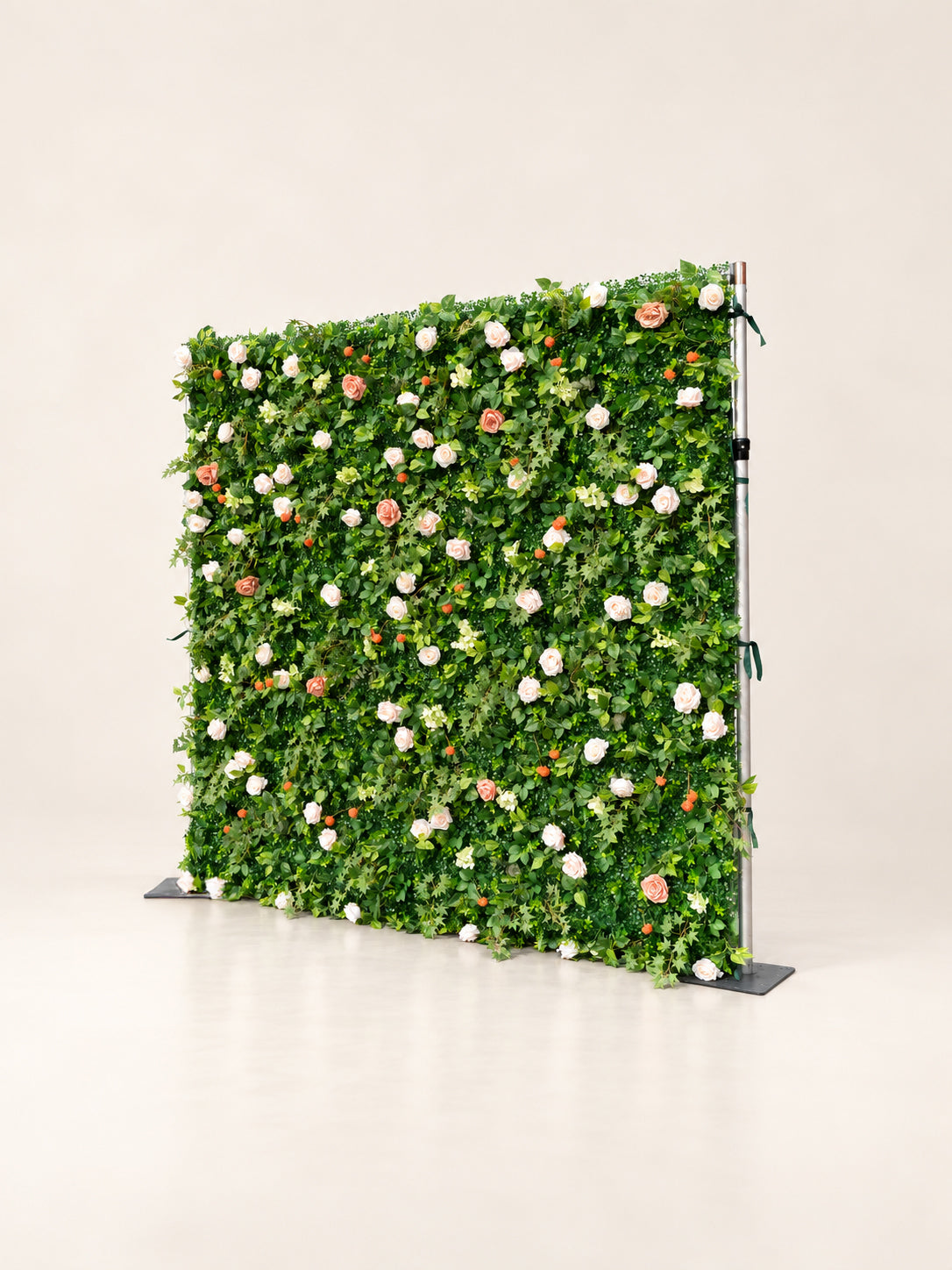 Valesa: 3D Fabric Artificial Zip Up Curtain Flower Wall For Wedding and Events Decoration