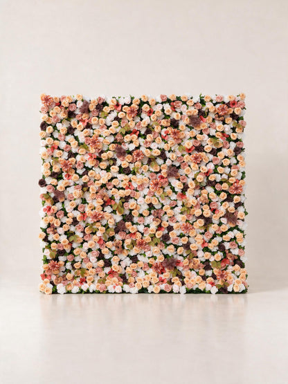 Vanina: 5D Fabric Artificial Zip Up Curtain Flower Wall For Wedding and Events Decoration